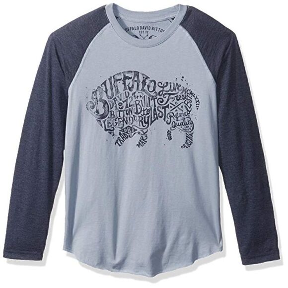Buffalo by David Bitton Big Boys T-Shirt - Picture 1 of 2